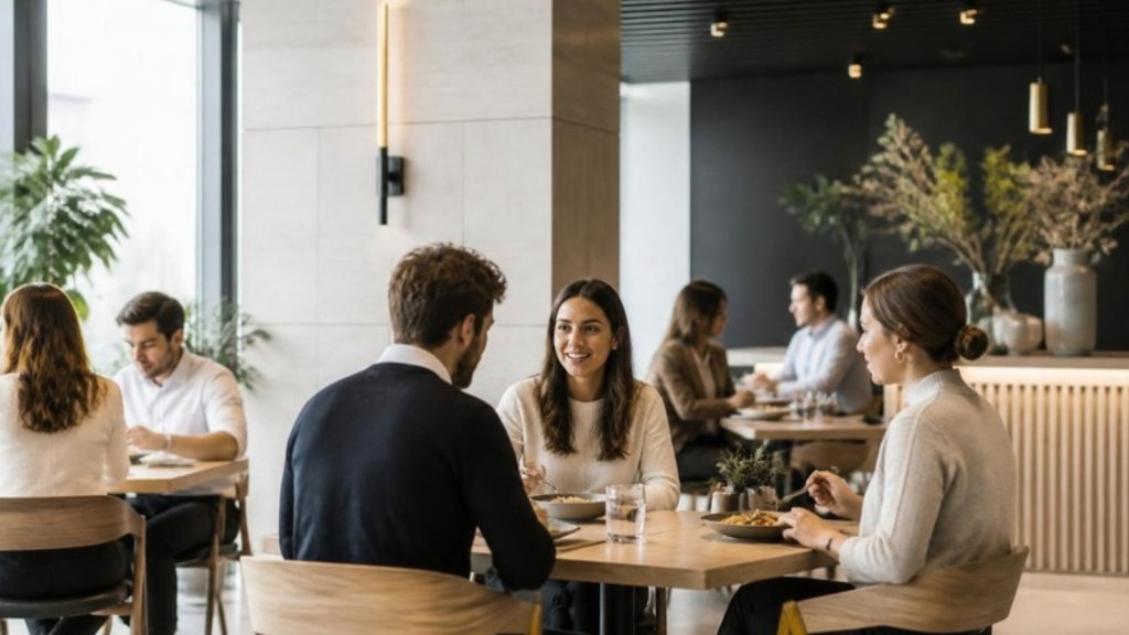 Comedor de empresa moderno